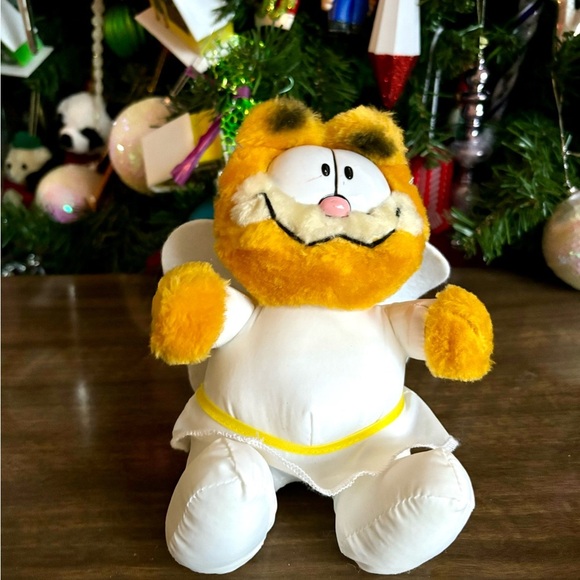 McDonald's Other - Vintage 1978 McDonald Garfield Angels Christmas Stuffed Animal